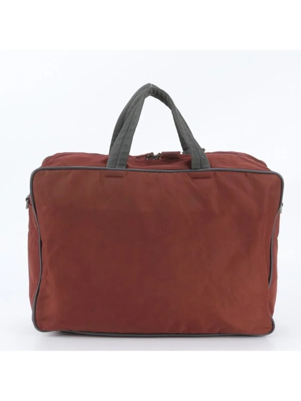 Prada Tessuto Nylon Boston Bag Tote Carry